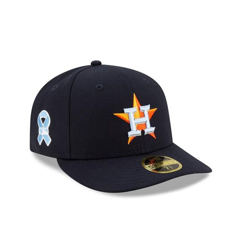 MLB Houston Astros Father's Day Low Profile 59Fifty Fitted (UZR4352) - Blue New Era Caps